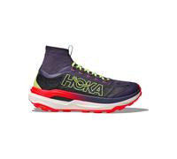 Hoka - Men's trail running shoes - Tecton X 3 M Squid Ink/Neon Flame for Men - Size 9,5 US - Yellow Yellow 9.5 US