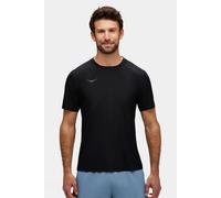 Hoka Mens Airolite Run Short Sleeve T-Shirt Black