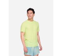 HOKA Men's Airolite Run Short Sleeve Top in Lettuce, Size XL