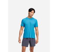 HOKA Men's Airolite Short Sleeve Top 2.0 in Hoka Blue, Size Small