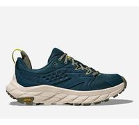 HOKA Men's Anacapa Breeze Low Hiking Shoes in Blue Twilight/Oat Milk, Size 9