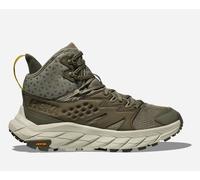 HOKA Men's Anacapa Breeze Mid Hiking Shoes in Olive Haze/Celadon Tint, Size 8.5