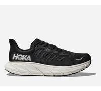 HOKA Men's Arahi 7 Road Running Shoes in Black/White, Size 10