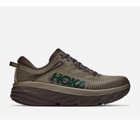 HOKA Men's Bondi 7 Lifestyle Shoes in Antique Olive/Cast Iron, Size 10