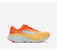 HOKA Men's Bondi 8 Road Running Shoes in Puffin's Bill/Amber Yellow, Size 9.5
