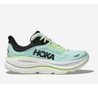 HOKA Men's Bondi 9 Road Running Shoes in Luna Moth/Blue Spark, Size 9.5