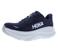 HOKA Men's Bondi 9 Sneaker, Varsity Navy/White, 12 Wide
