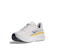 HOKA Men's Bondi 9 Sneaker, White/Grout, 13