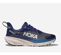 HOKA Men's Challenger 7 GORE-TEX Trail Shoes in Midnight Blue/Grout, Size 9
