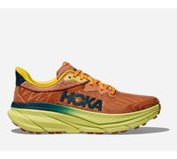 HOKA Men's Challenger 7 Road Running Shoes in Terra Cotta/Yuzu, Size 8.5