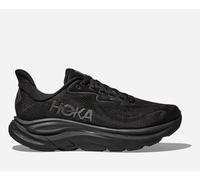 HOKA Men's Clifton 10 Sneaker, Black/Black, 10 X-Wide