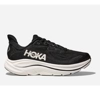 HOKA Men's Clifton 10 Road Running Shoes in Black/White, Size 11.5 W