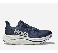 HOKA Men's Clifton 10 Road Running Shoes in Navy/White, Size 7
