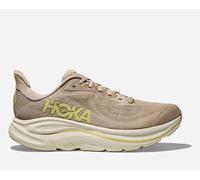 HOKA Men's Clifton 10 Road Running Shoes in Raw Linen/Stone, Size 6.5 W
