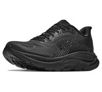 Hoka Mens Clifton 11, Black/Black, Wide