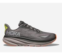HOKA Men's Clifton 9 GORE-TEX Road Running Shoes in Asphalt Grey/Gravel, Size 6.5