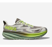 HOKA Men's Clifton 9 GORE-TEX Road Running Shoes in Slate/Aloe Vera, Size 9