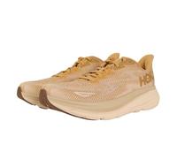 Hoka Mens Clifton 9 Textile Wheat Shifting Sand Trainers 10 UK