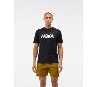 HOKA Men's Core Logo Graphic T-Shirt in Black, Size XS