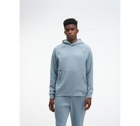 HOKA Men's Essential Recovery Hoodie in Washed Blue, Size Large