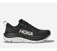 HOKA Men's Gaviota 5 Road Running Shoes in Black/White, Size 10.5