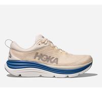 HOKA Men's Gaviota 5 Road Running Shoes in Birch/Foggy Night, Size 10.5
