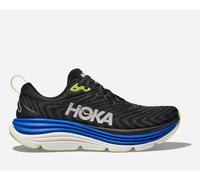 HOKA Men's Gaviota 5 Road Running Shoes in Black/Electric Cobalt, Size 8.5