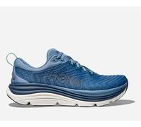 HOKA Men's Gaviota 5 Road Running Shoes in Downpour/Thunder Cloud, Size 7.5 W