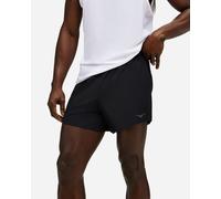 HOKA Men's Glide 5'' Shorts with Brief in Black, Size XL