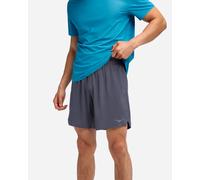 HOKA Men's Glide 7'' Short 2in1 in Charcoal Grey, Size XS