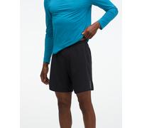 HOKA Men's Glide Shorts 7'' 2in1 in Black, Size Small
