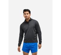 HOKA Men's GlideTech Quarter Zip in Black, Size Small