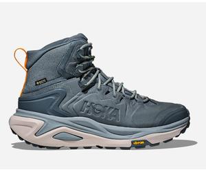 HOKA Men's Kaha 3 GORE-TEX Hiking Shoes in Faded Navy/Washed Blue, Size 11