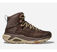 HOKA Men's Kaha 3 GORE-TEX Hiking Shoes in Walnut/Oyster Mushroom, Size 7.5