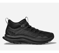 HOKA Men's Kawana Mid Lifestyle Shoes in Black/Carbon Black, Size 12.5
