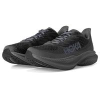 HOKA Men's Mach 6 Sneaker, Black, 14