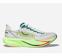 HOKA ONE ONE Running Shoes Mach 7 Model 2026 Men White/Green/Grey Size 7.5