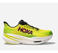 HOKA Men's Mach X 3 Road Running Shoes in Neon Hoka Citrus/Neon Lime, Size 7.5