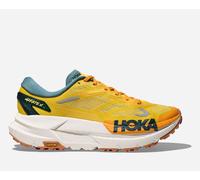 HOKA Men's Mafate X Shoes in Zest/Mountain Fog, Size 10.5