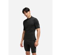 HOKA Men's SkyBreeze Short Sleeve Top in Black, Size Medium