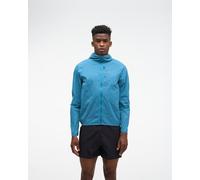 HOKA Men's SkyFlow Wind Jacket in Night Glow Blue, Size XS