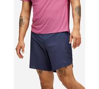 HOKA Men's Skyglide Trail Shorts in Outer Space, Size 2XL