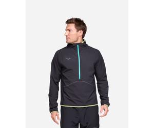 HOKA Men's SkyGlow Half-Zip Jacket in Black, Size XS