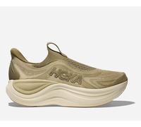 HOKA Men's Skyward Laceless in Grassland/Wild Mushroom, Size 12
