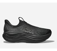 HOKA Men's Skyward Laceless Recovery Shoes in Black, Size 12