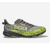 HOKA Men's Speedgoat 6 GORE-TEX Trail Shoes in Slate/Aloe Vera, Size 11