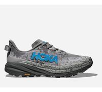 HOKA Men's Speedgoat 6 Trail Shoes in Galactic Grey/Hoka Blue, Size 9.5