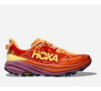 HOKA Men's Speedgoat 6 Trail Shoes in Sherbet/Beet Root, Size 8.5