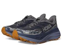 HOKA Men's Stinson 7 Sneaker, Satellite Grey/Varsity Navy, 9 UK