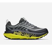 HOKA Men's Stinson 8 Trail Shoes in Black/Hoka Citrus, Size 11.5